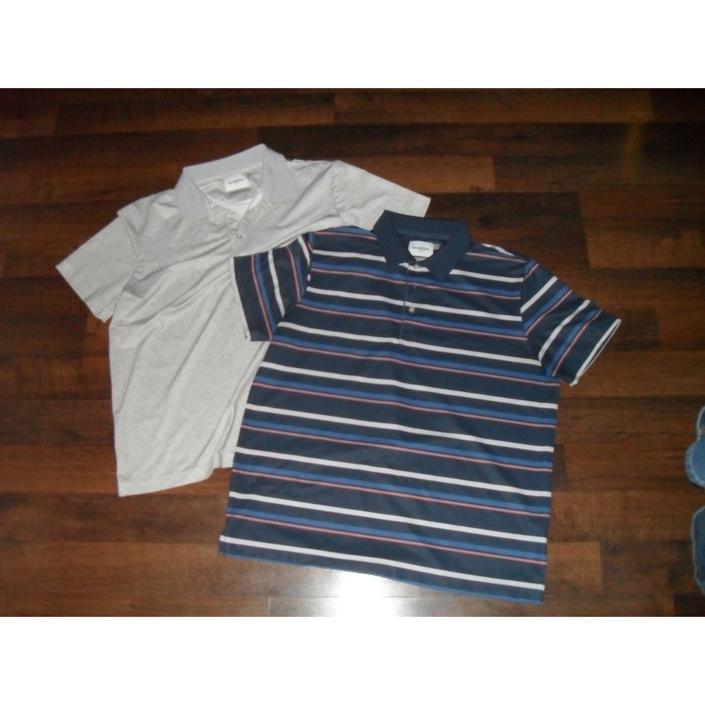 Goodfellow & Co Men's XL Polo 2 Short Sleeve‎ Shirts Dry Fit Moisture Wicking